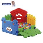 Casa Oso de bolas de Corral Casa Oso Divertido 🐻
